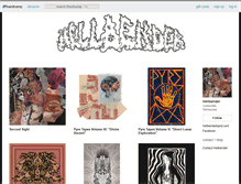 Tablet Screenshot of hellbender.bandcamp.com