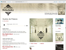Tablet Screenshot of delocksley.bandcamp.com