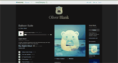 Desktop Screenshot of oliverblank.bandcamp.com