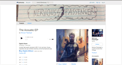Desktop Screenshot of nervouspassenger.bandcamp.com