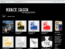 Tablet Screenshot of mercychoir.bandcamp.com