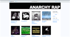 Desktop Screenshot of anarchyrap.bandcamp.com