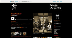 Desktop Screenshot of ninjaacademy.bandcamp.com