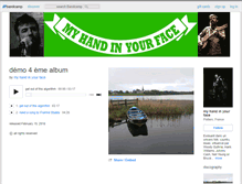 Tablet Screenshot of myhandinyourface.bandcamp.com