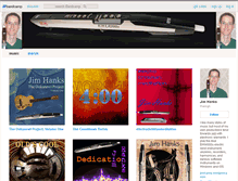 Tablet Screenshot of jimhanks.bandcamp.com