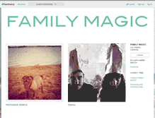 Tablet Screenshot of familymagic.bandcamp.com