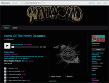 Tablet Screenshot of knifeworld.bandcamp.com