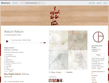 Tablet Screenshot of davidbowdenpoetry.bandcamp.com