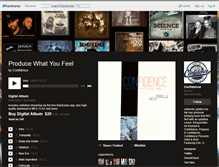 Tablet Screenshot of confidence.bandcamp.com