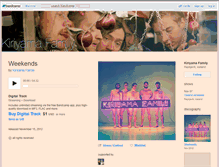 Tablet Screenshot of kiriyamafamily.bandcamp.com