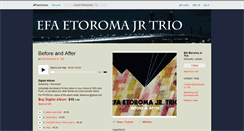 Desktop Screenshot of efajrtrio.bandcamp.com