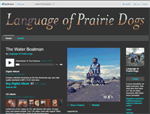 Tablet Screenshot of prairiedogs.bandcamp.com