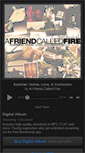 Mobile Screenshot of afriendcalledfire.bandcamp.com