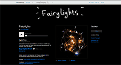 Desktop Screenshot of fairylights.bandcamp.com