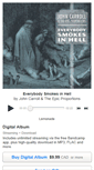 Mobile Screenshot of johncarrollmusic.bandcamp.com