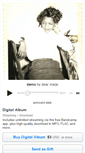 Mobile Screenshot of dearmarje.bandcamp.com