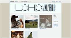 Desktop Screenshot of lohiomusic.bandcamp.com