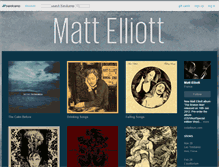 Tablet Screenshot of mattelliott.bandcamp.com