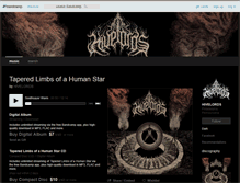 Tablet Screenshot of hivelords.bandcamp.com