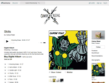 Tablet Screenshot of canyareial.bandcamp.com