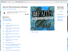 Tablet Screenshot of jahfaith.bandcamp.com