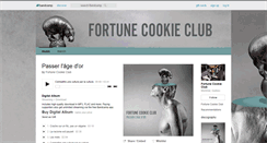 Desktop Screenshot of fortunecookieclub.bandcamp.com