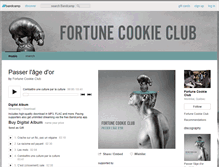 Tablet Screenshot of fortunecookieclub.bandcamp.com