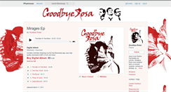 Desktop Screenshot of goodbyerosa.bandcamp.com