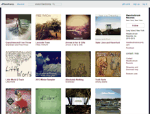 Tablet Screenshot of meadowbrookrecords.bandcamp.com