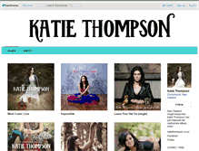 Tablet Screenshot of katiethompson.bandcamp.com
