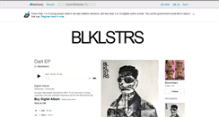 Desktop Screenshot of blacklisters.bandcamp.com