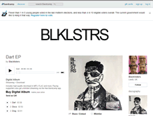 Tablet Screenshot of blacklisters.bandcamp.com