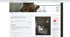 Desktop Screenshot of goldflakepaint.bandcamp.com