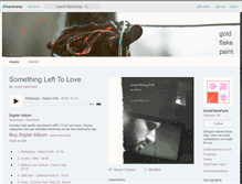 Tablet Screenshot of goldflakepaint.bandcamp.com