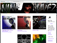 Tablet Screenshot of ninelivez.bandcamp.com