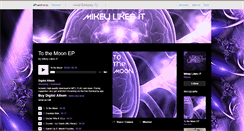 Desktop Screenshot of mikeylikesit.bandcamp.com