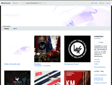 Tablet Screenshot of hubasilica.bandcamp.com