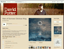 Tablet Screenshot of davidpotter.bandcamp.com