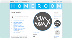Desktop Screenshot of homeroomchicago.bandcamp.com