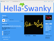 Tablet Screenshot of hella-swanky.bandcamp.com