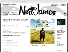 Tablet Screenshot of noajames.bandcamp.com