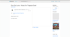 Desktop Screenshot of circusbella.bandcamp.com