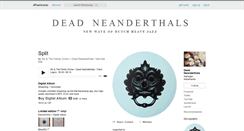 Desktop Screenshot of deadneanderthals.bandcamp.com
