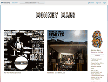 Tablet Screenshot of monkeymarc.bandcamp.com