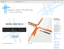 Tablet Screenshot of graceandpurposemusic.bandcamp.com