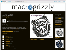 Tablet Screenshot of macrogrizzly.bandcamp.com