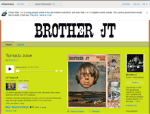 Tablet Screenshot of brotherjt.bandcamp.com