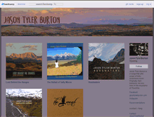 Tablet Screenshot of jasontylerburton.bandcamp.com