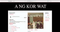 Desktop Screenshot of angkorwatwat.bandcamp.com