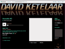 Tablet Screenshot of davidketelaar.bandcamp.com
